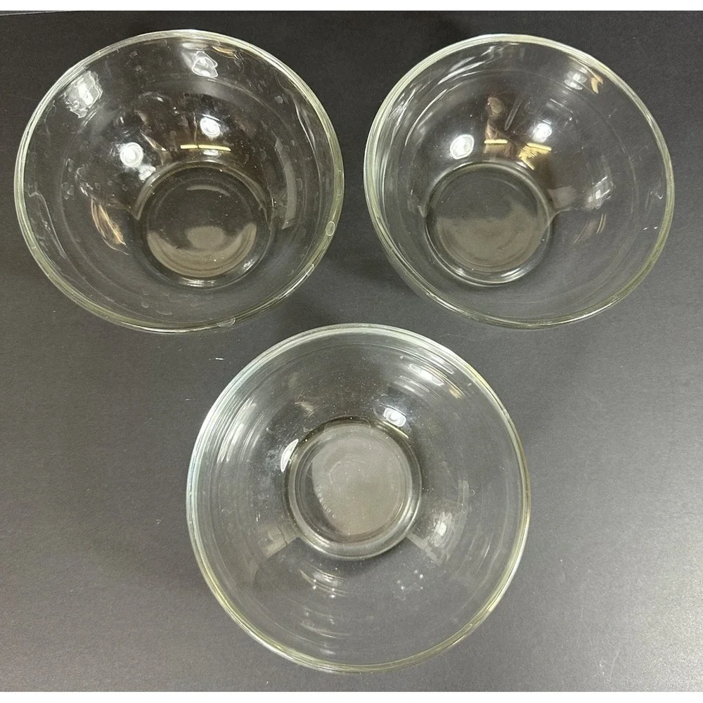 Clear Glass Bowls 6